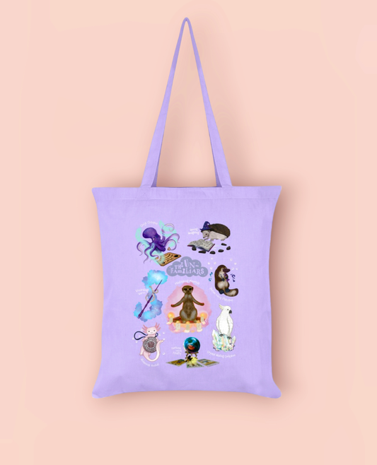 Witches Unfamiliars Tote Bag