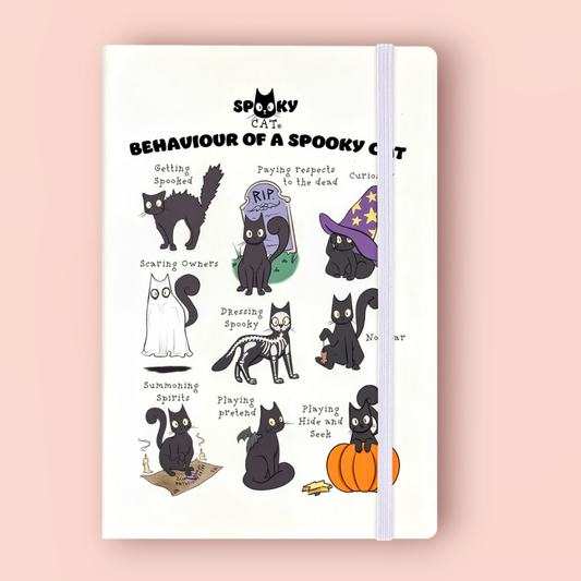 Behaviour of a Spooky Cat Notebook