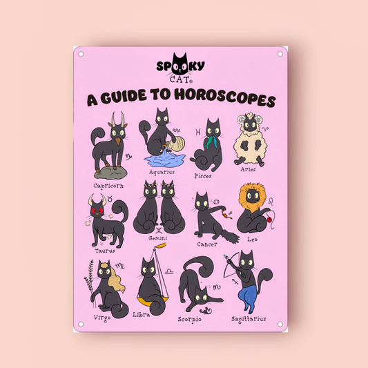 Guide To Horoscopes Tin Sign