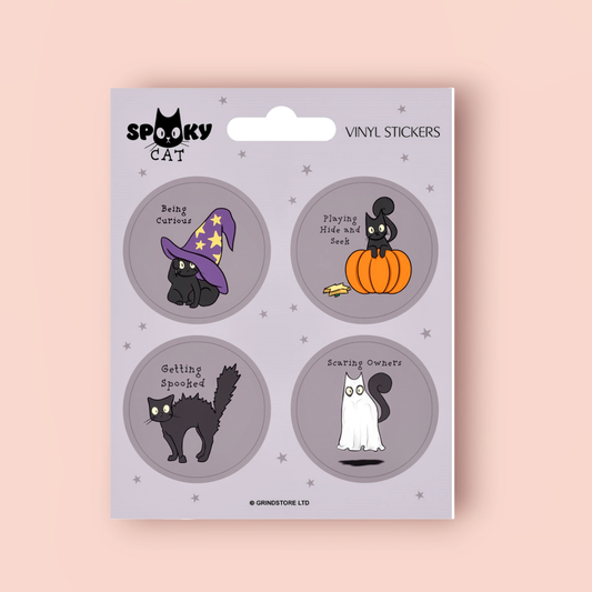 Spooky Cat Stickers