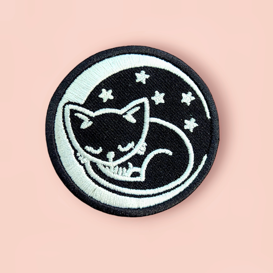 Lunar Cat Iron Patch