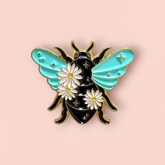 Floral Bee Pin