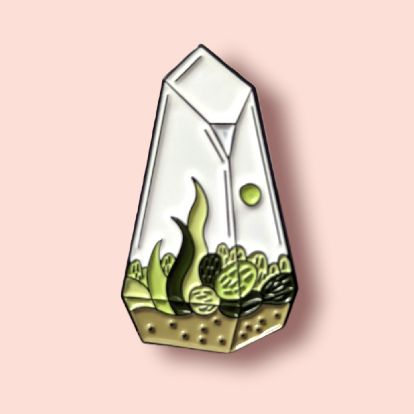 Plant Terrarium Pin