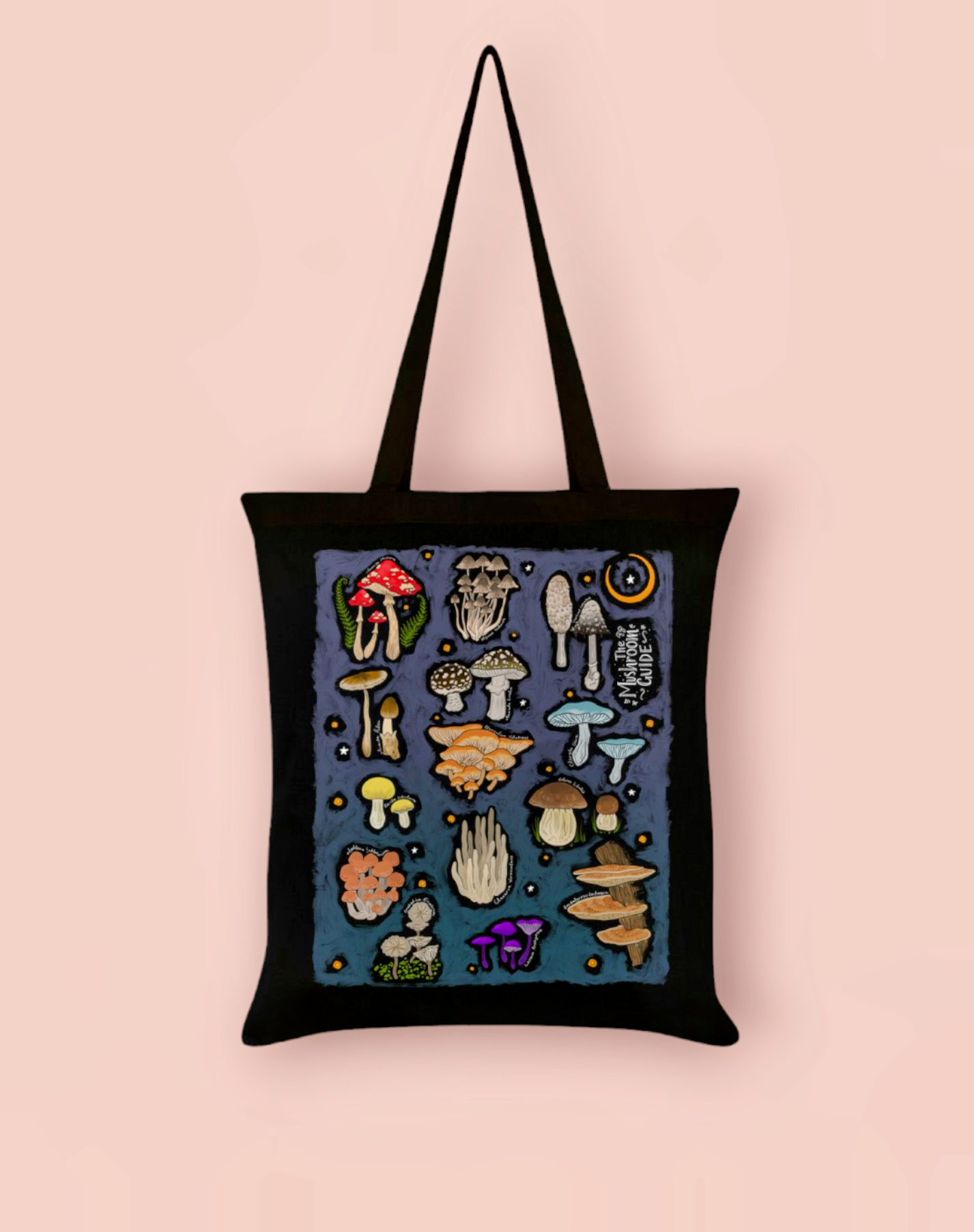 Mushroom Guide Tote Bag