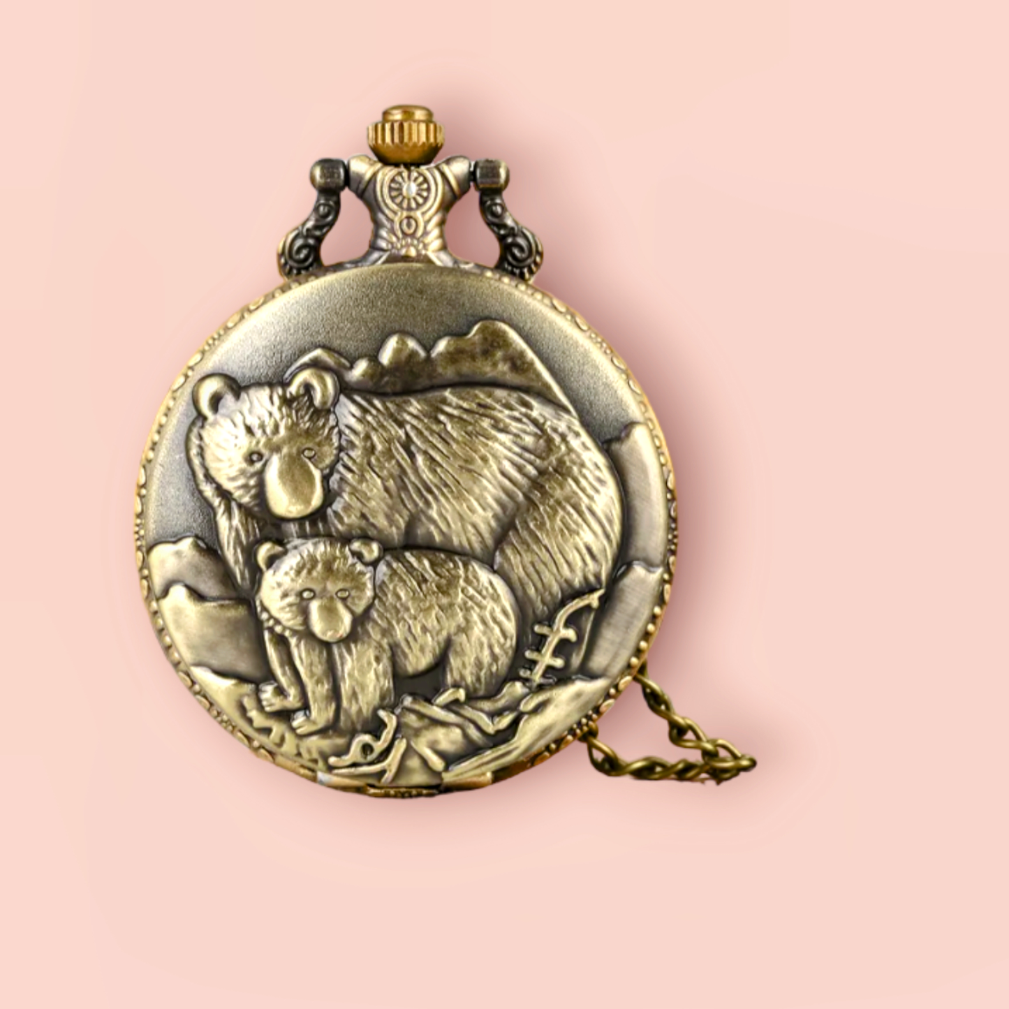 Bear Pocket Watch