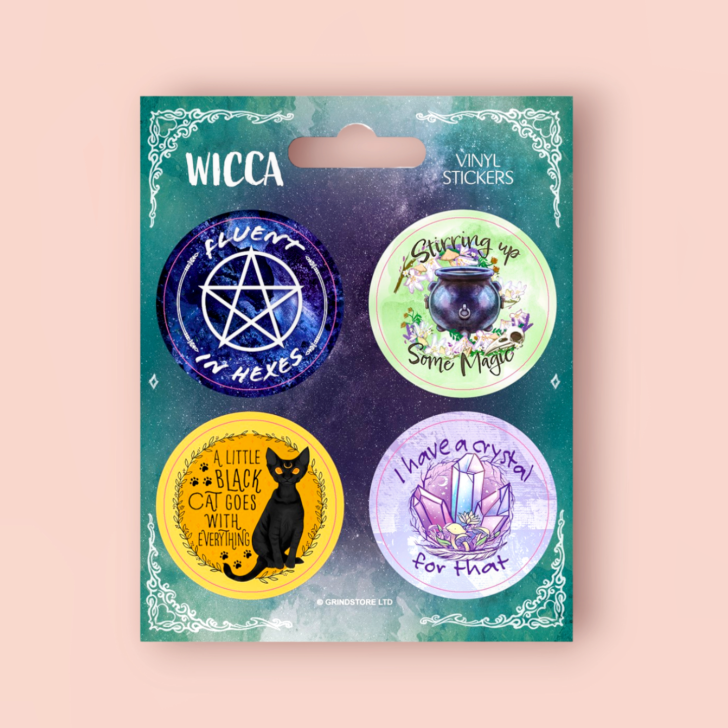 Wicca Vinyl Stickers