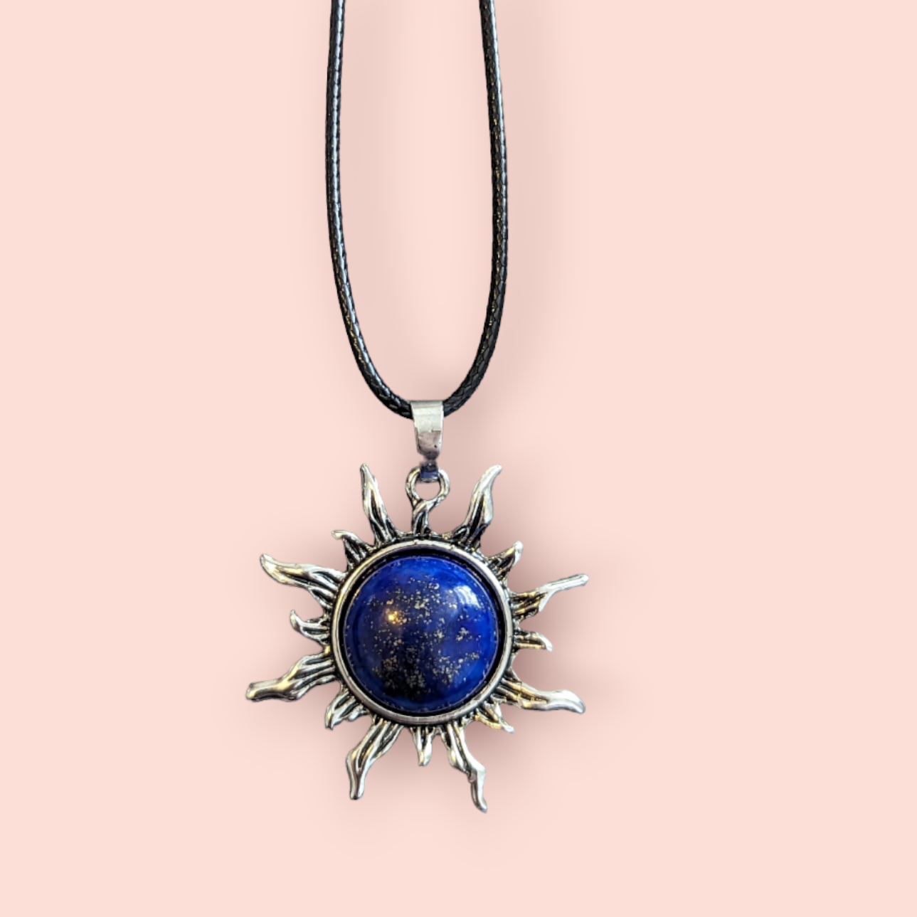 Lapis Lazuli Sun Necklace