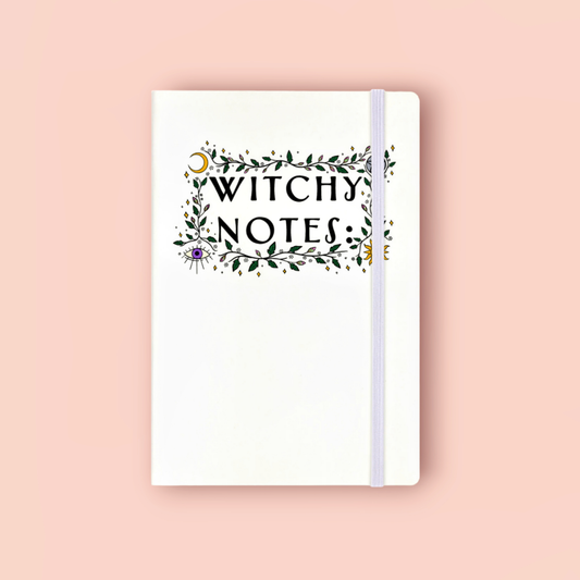 Witchy Notes Notebook