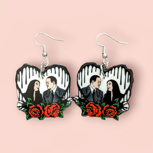 Addams Family Earrings