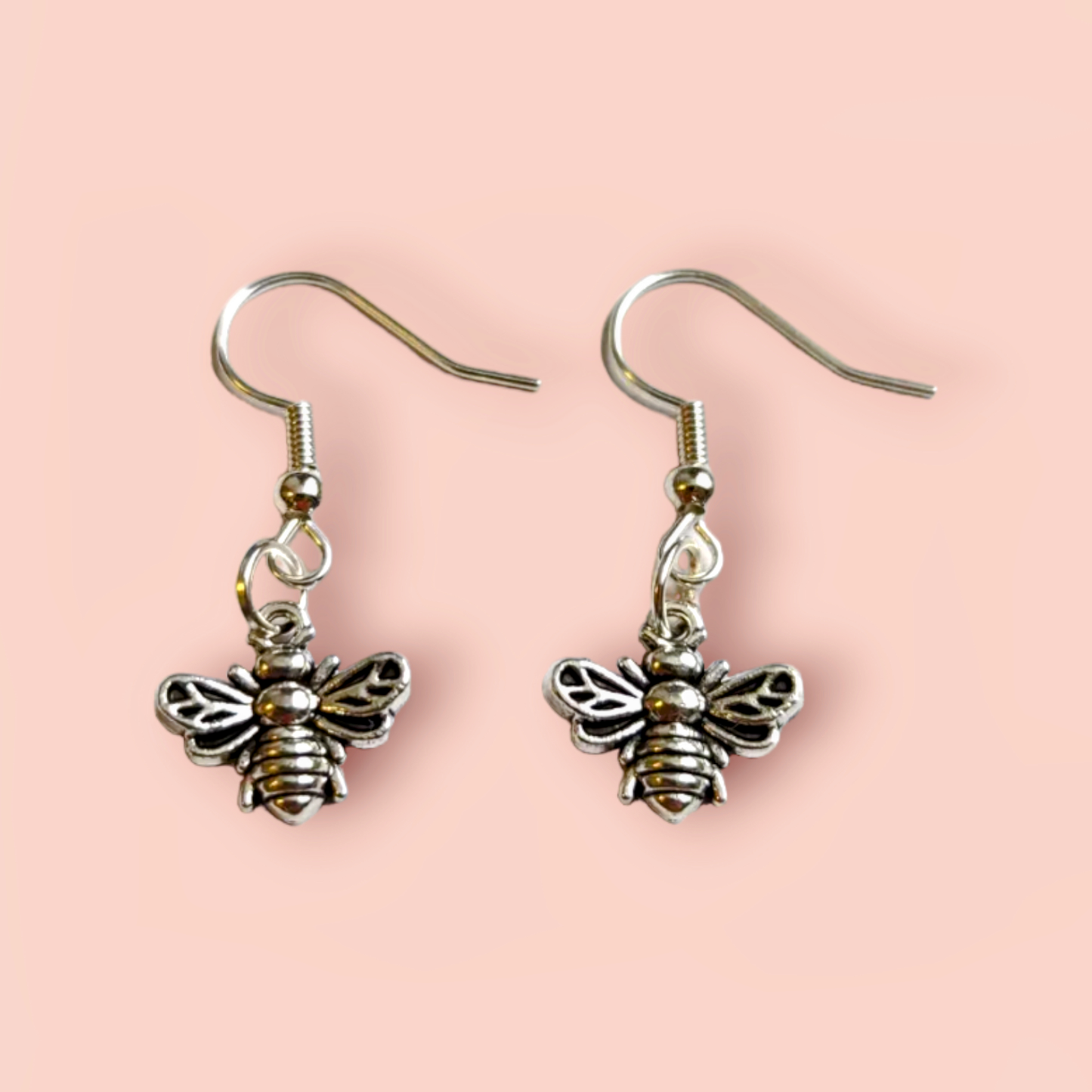 Dainty Bee Hook Earrings