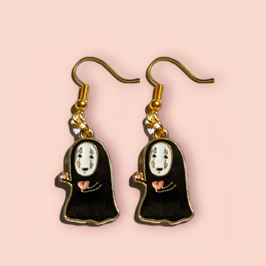 No Face Spirited Away Earrings