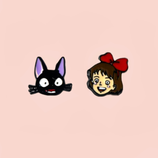 Kiki and Jiji Stud Earrings