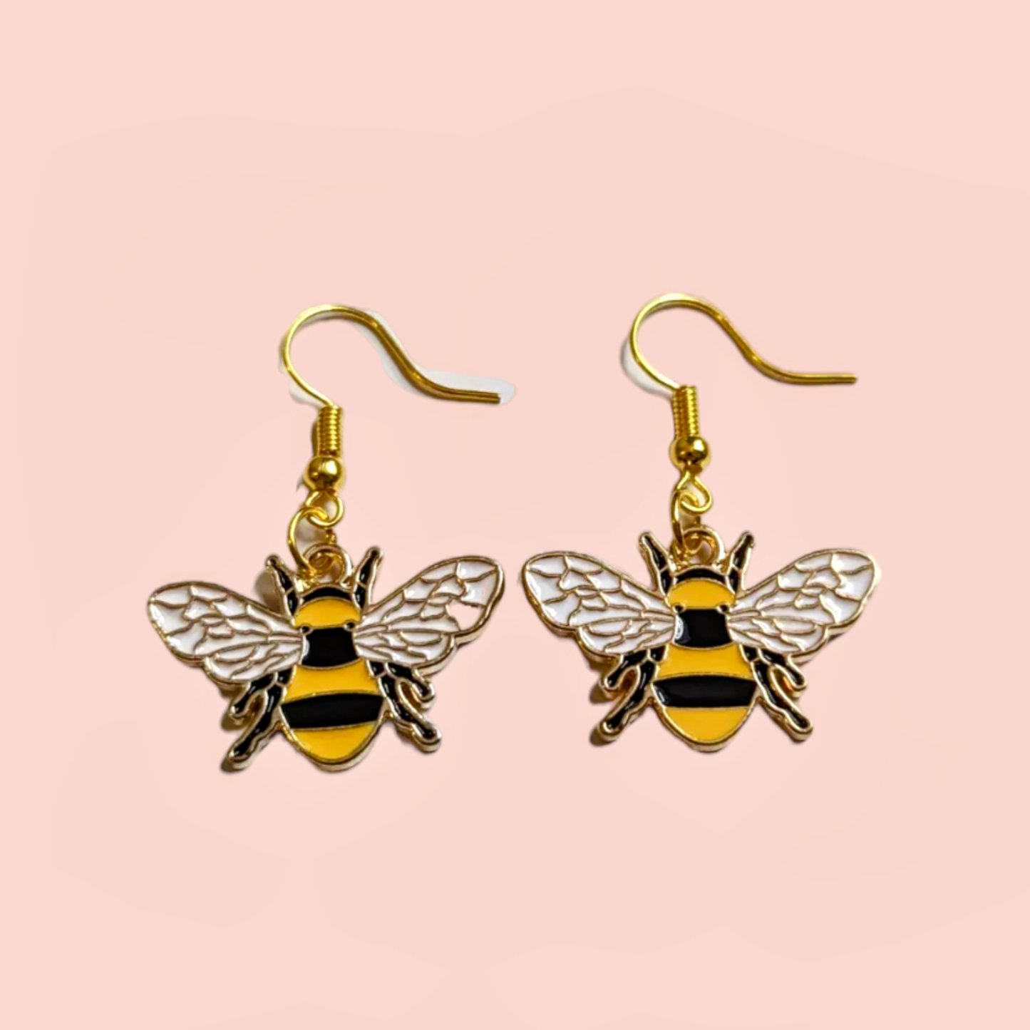 Bumblebee Hook Earrings