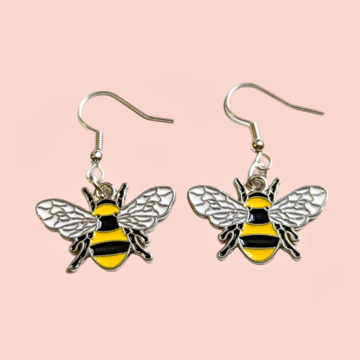 Bumblebee Hook Earrings