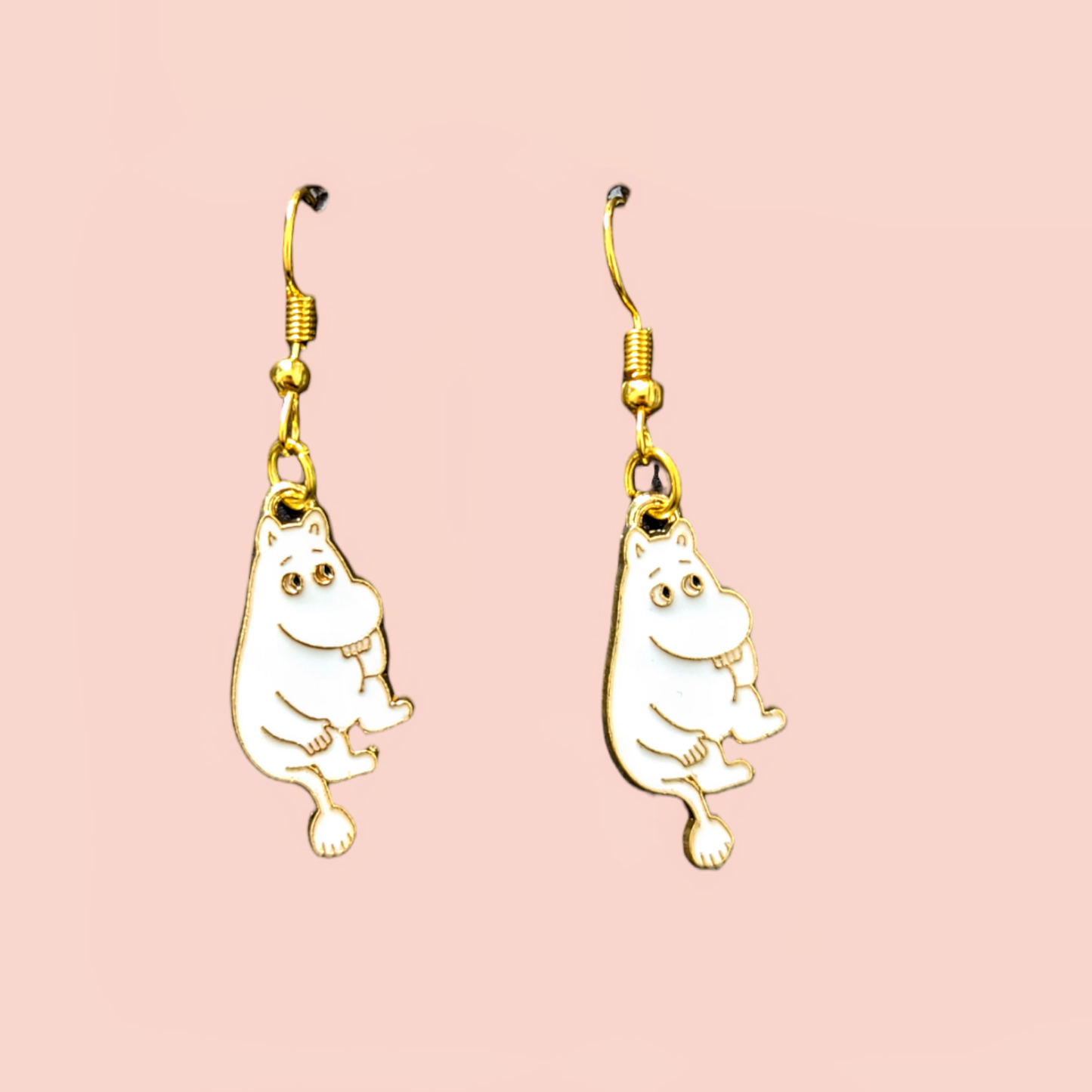 Moomin Troll Hook Earrings