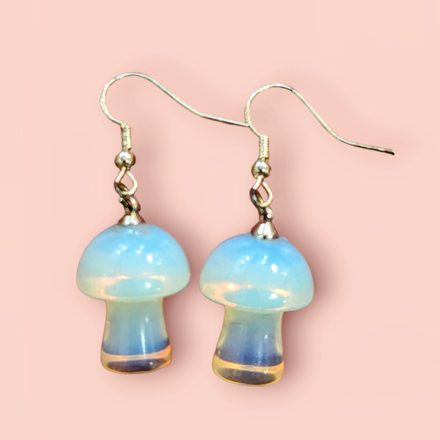 Opalite Mushroom Earrings