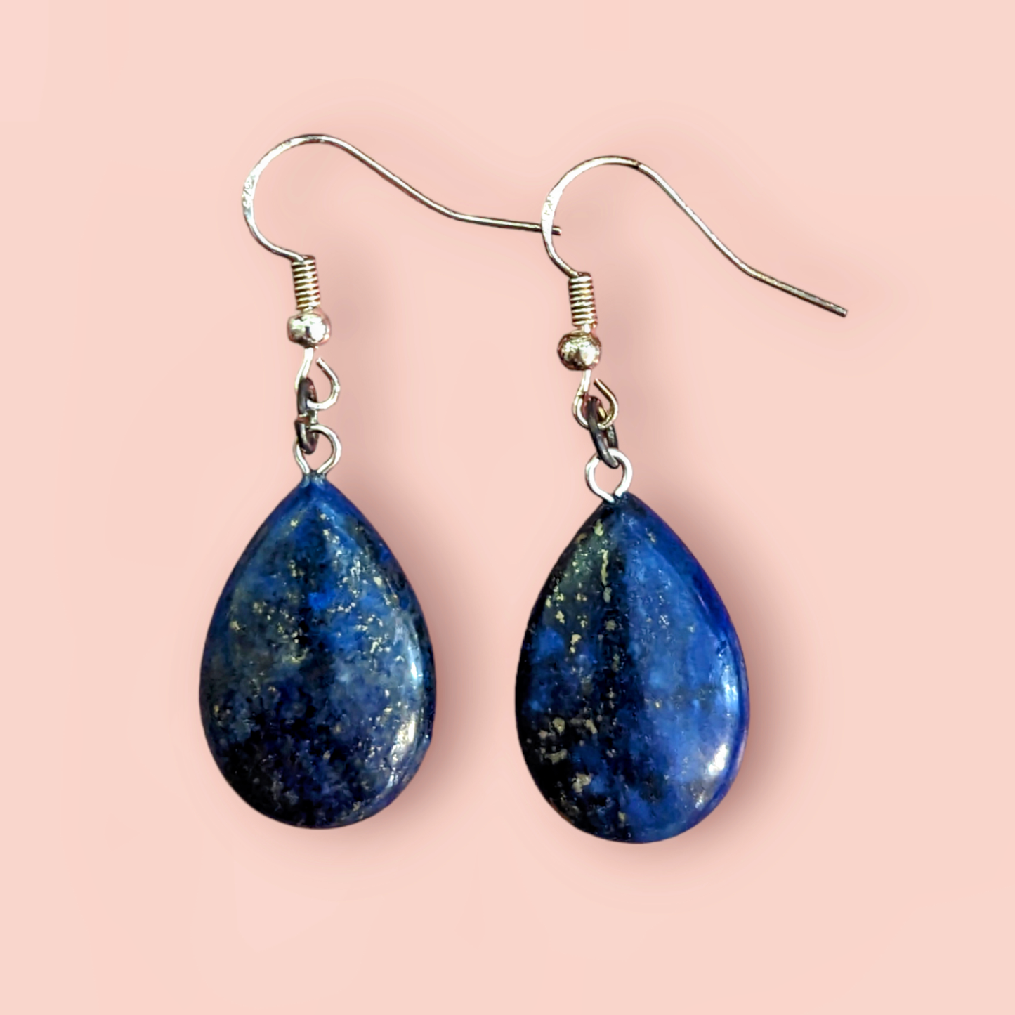 Lapis Lazuli Tear Drop Earrings