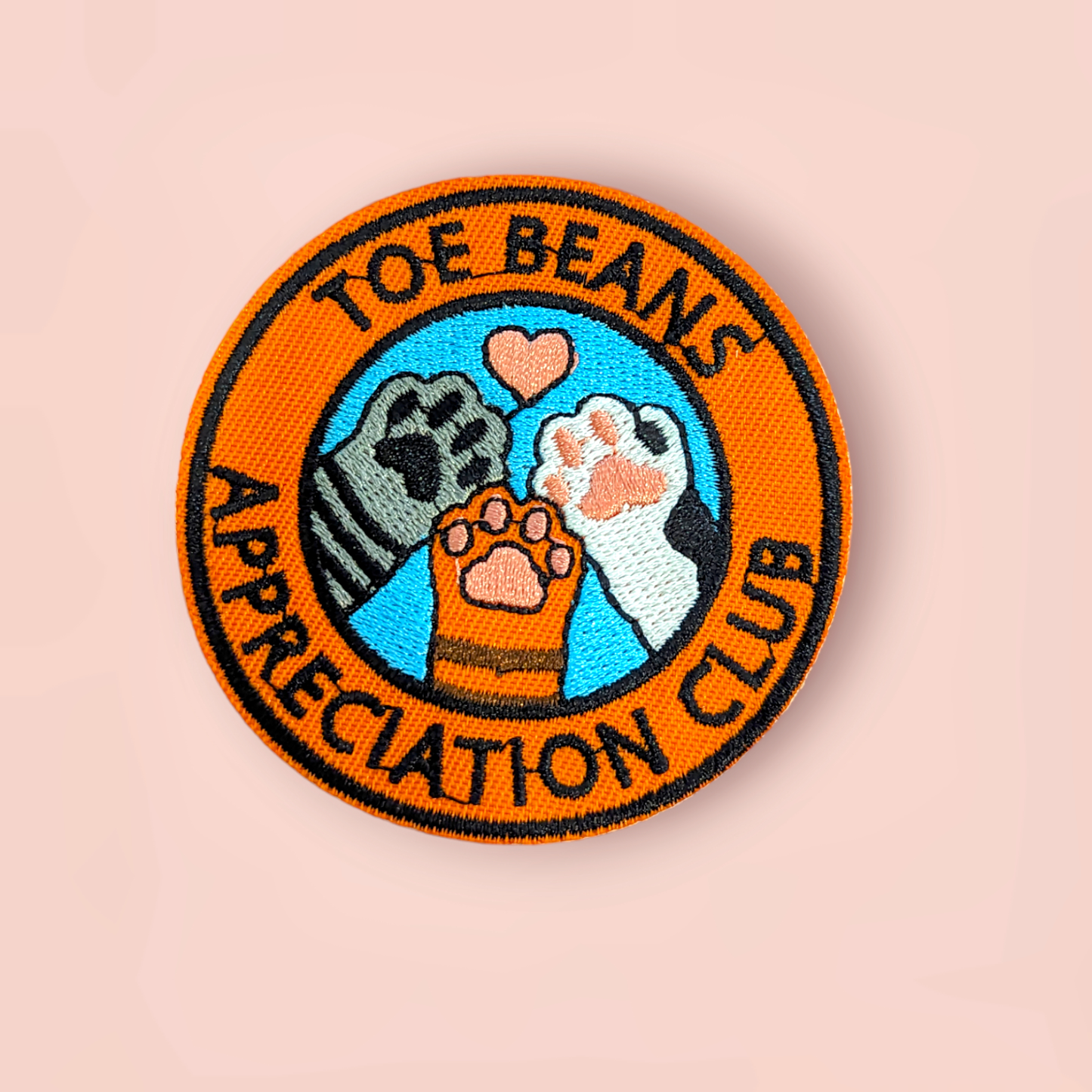 Toe Beans Appreciation Club Iron Patch