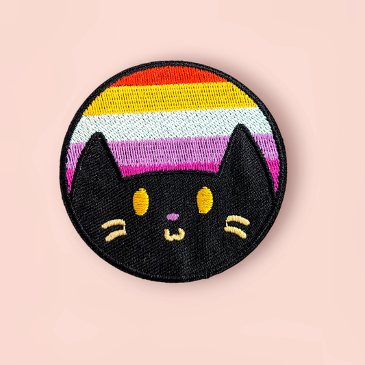 Black Cat Iron Patch