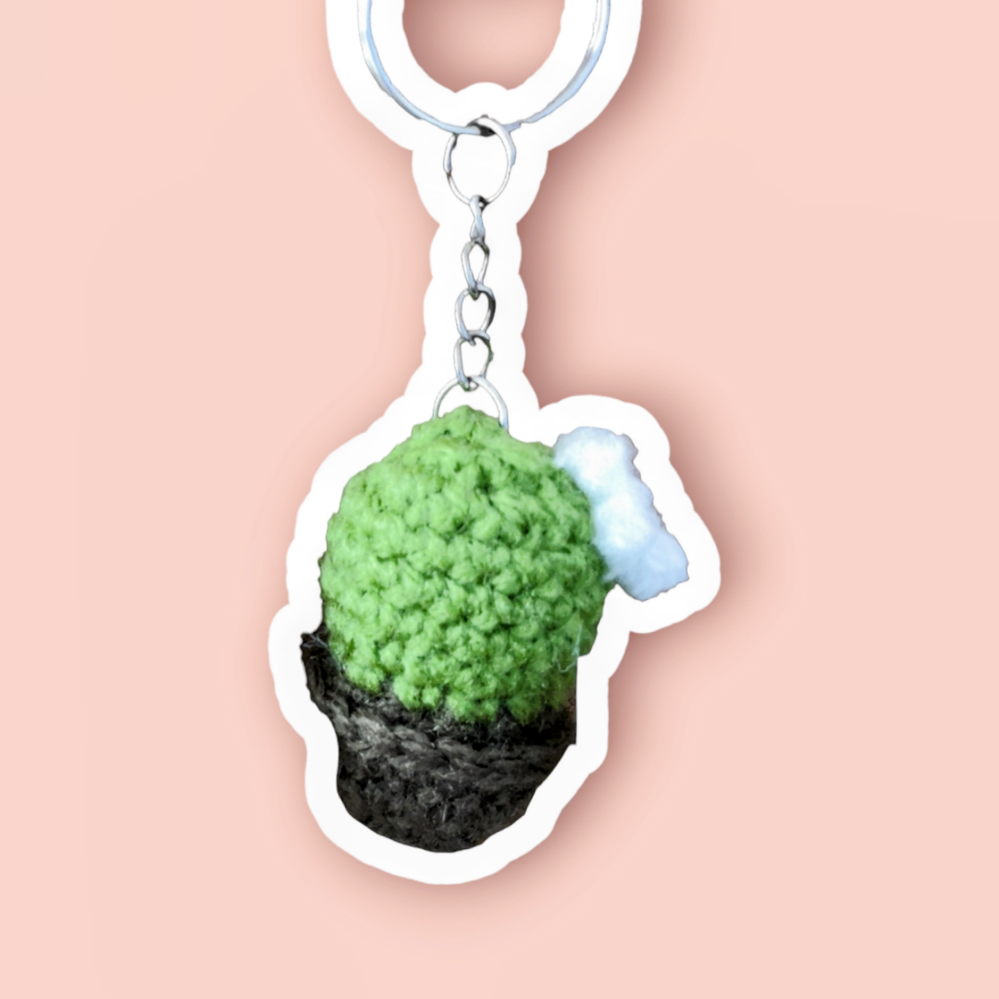 Cactus Plant Keyring