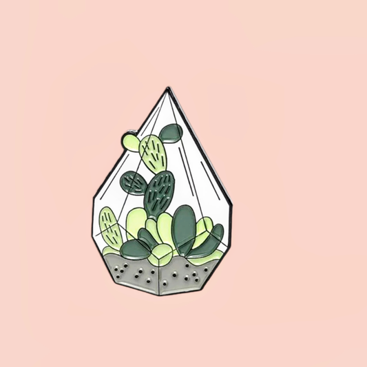 Plant Terrarium Pin