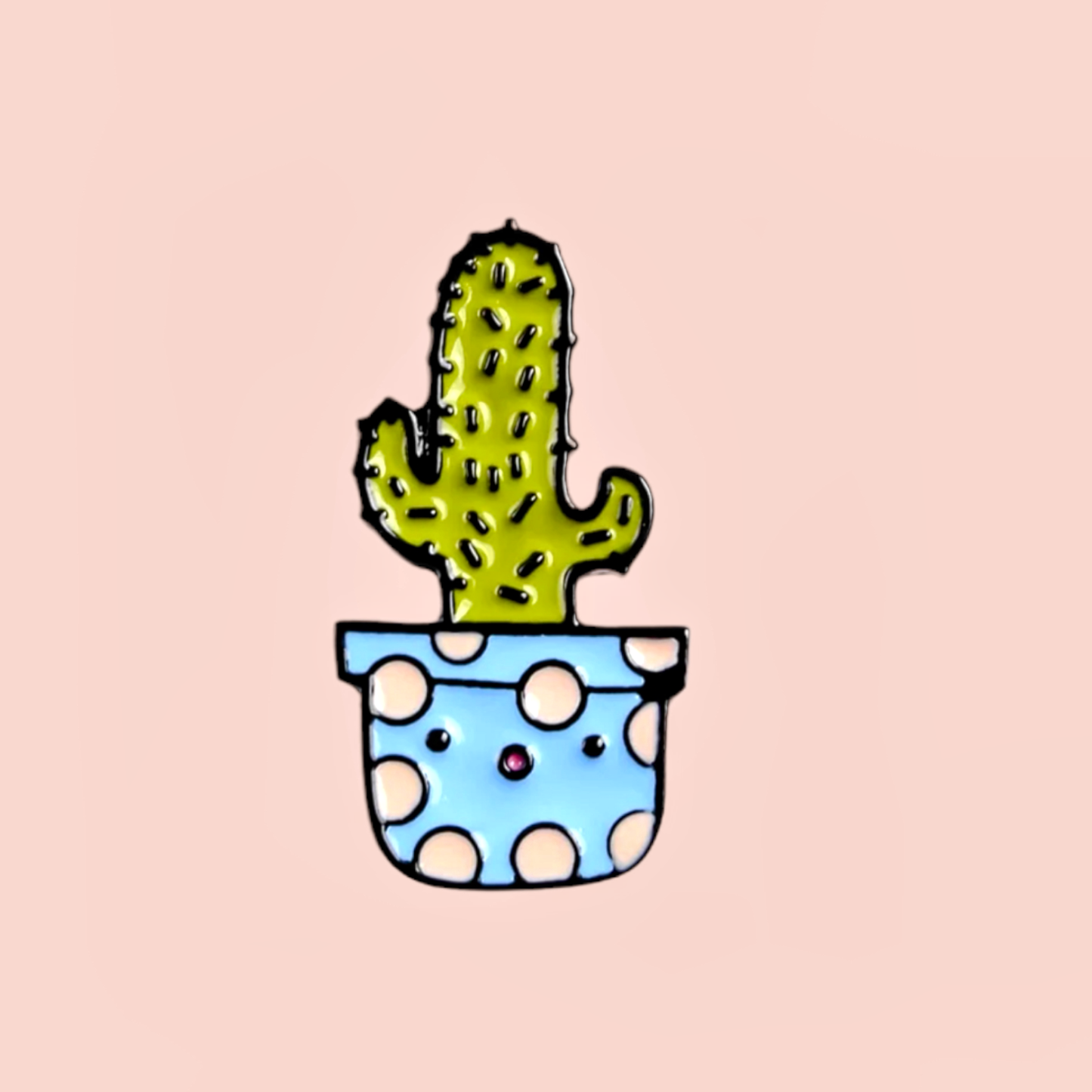 Potter Plant Cactus Pin