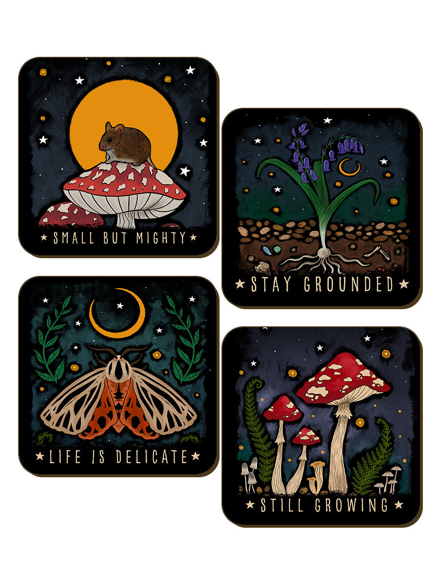 Mushroom Coaster Set