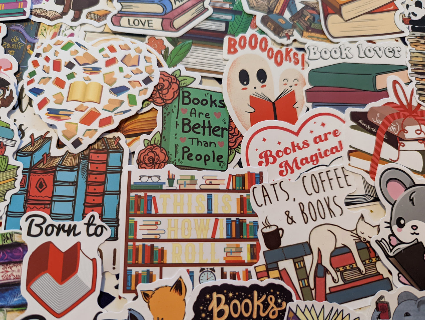 Book Lover Sticker Pack